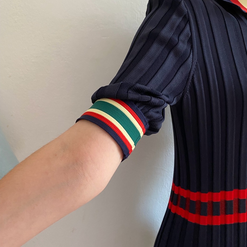 Celine striped jersey dress - Picture 8 of 14